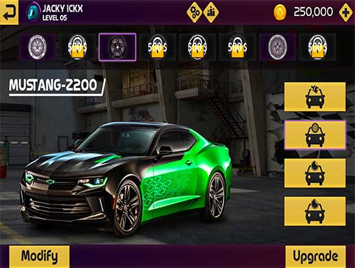 Racing Game Graphics CxS (GUI Skin 8)