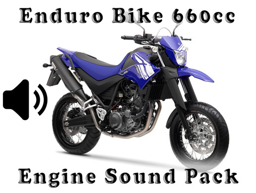 Enduro Bike 660cc - Engine Sound Pack