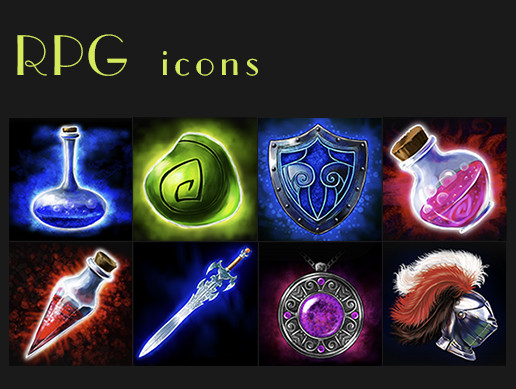 RPG icons