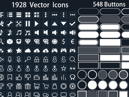 Clean Flat Icons