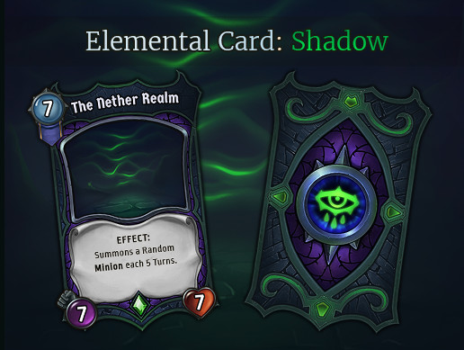 Elemental Card - Shadow