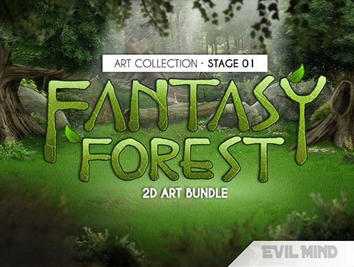 Fantasy Forest 2D Art Bundle