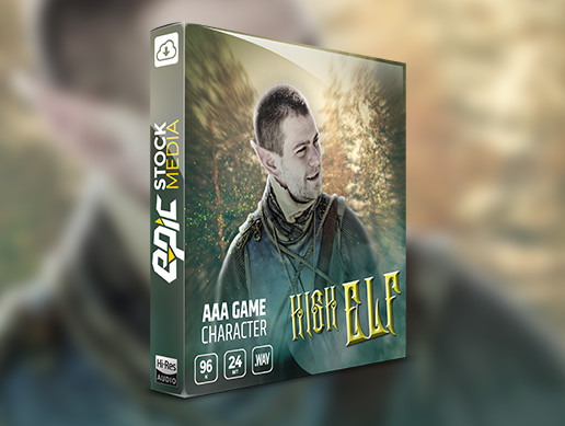 AAA Game Character High Elf