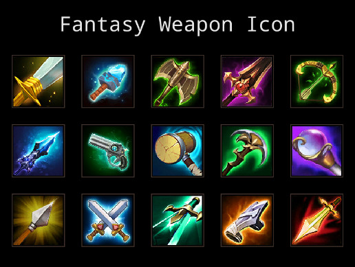 Fantasy Weapon Icon