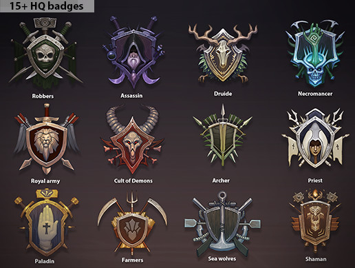 Universal Badges pack
