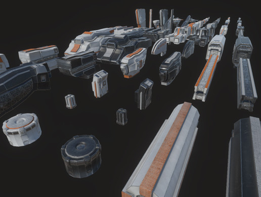 Spaceship Construction Kit. #01