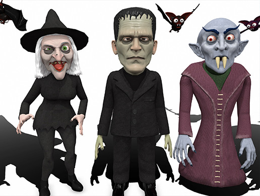 Halloween characters pack