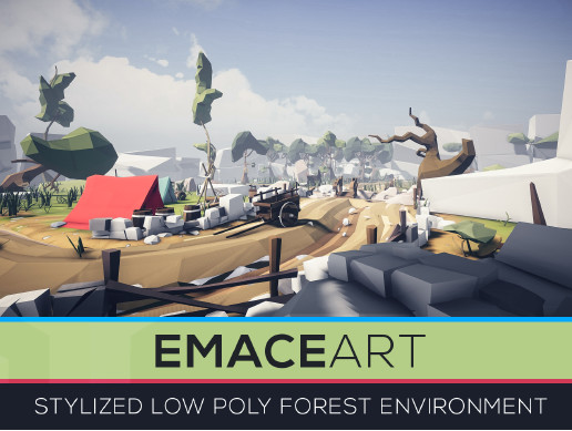 Low Poly Nature Project - Forest Meadows Pack Stylized Edition