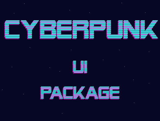 2D Cyberpunk UI Package