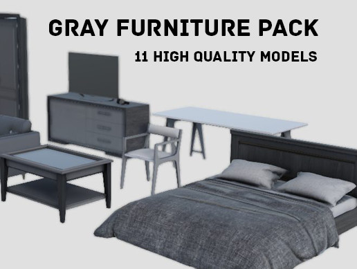 Gray Furniture Pack
