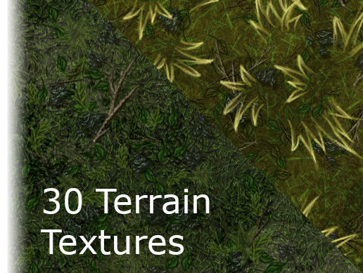 30 Detailed Terrain Textures