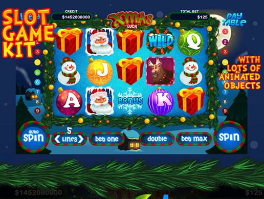 Xmas Luck Slot Game Kit
