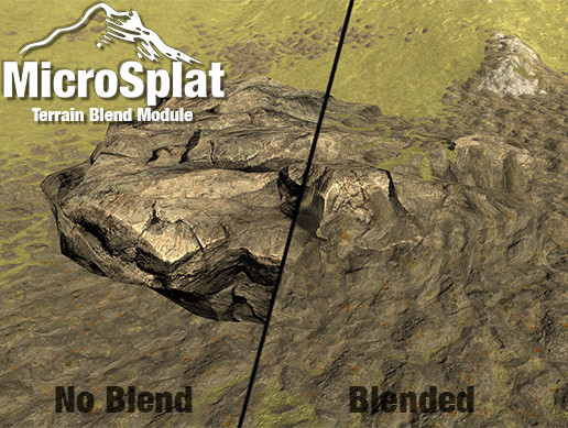 MicroSplat - Terrain Blending