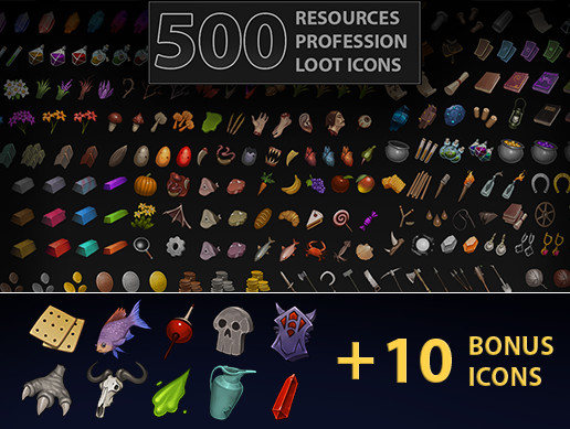 500 Resource Icons
