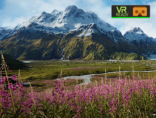 Mountain River Valley Environment
