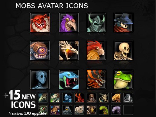 Mobs Avatar Icons
