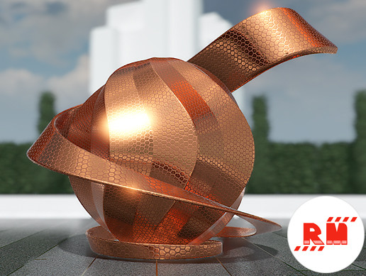 Copper Decorative Scales