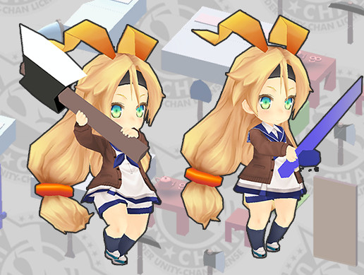 SD Unity-chan Housing Action Pack
