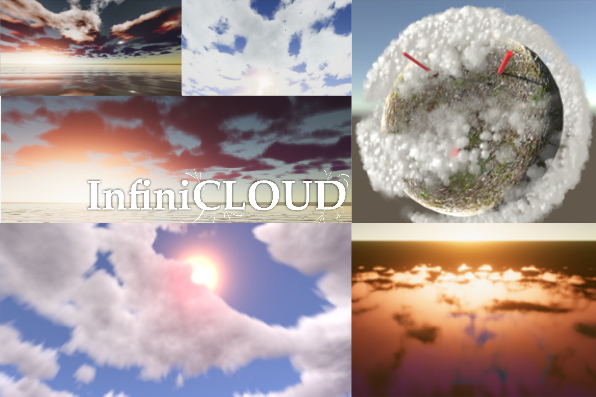 InfiniCLOUD HDRP Beta, Volumetric clouds & particles