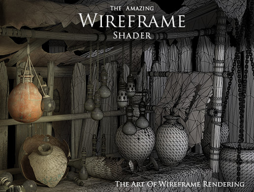 Wireframe shader - The Amazing Wireframe shader