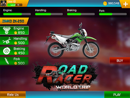 Bike Racing Graphics CxS (GUI Skin 13)