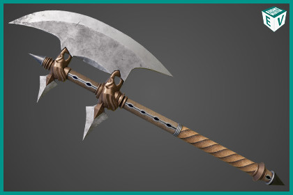 Battle Axe 15 URP HDRP Textures