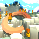 Low Poly Stylized Tiny Forest