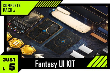 Fantasy UI Kit