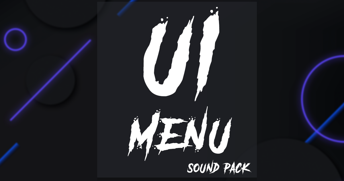 UI and Menu Sound Pack | Audio Sound FX | Unity Asset Store