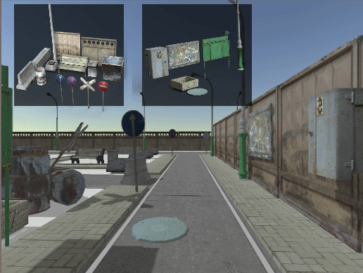 Urban Props Low-Poly Pack | 3D | Unity Asset Store