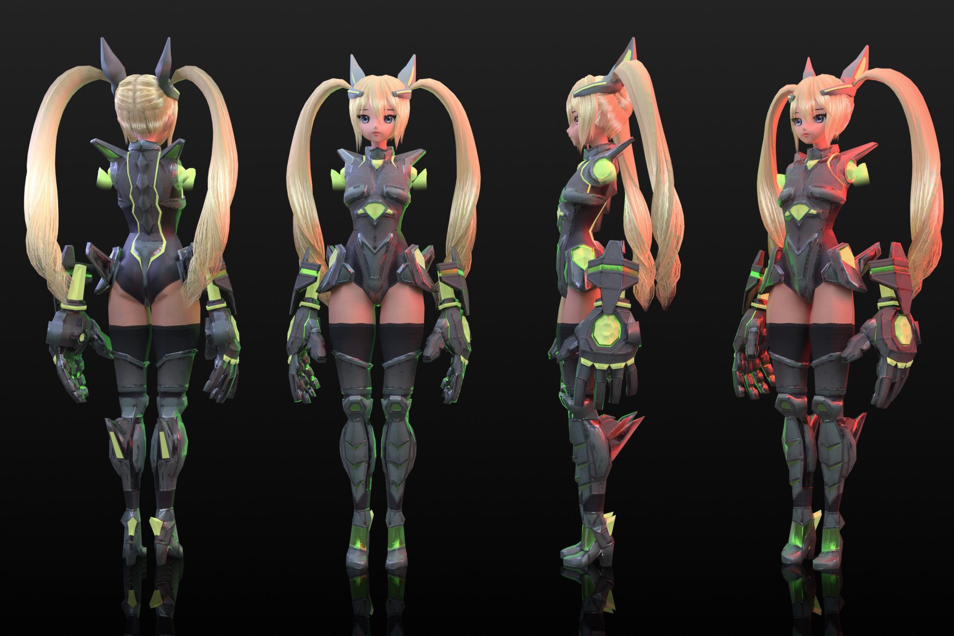 Robot Girl Brawer