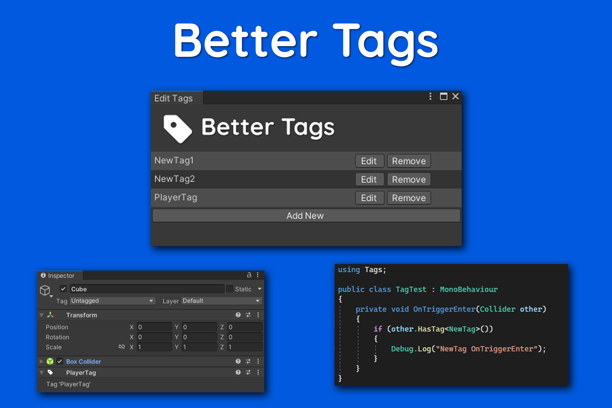 Better Tags | Utilities Tools | Unity Asset Store