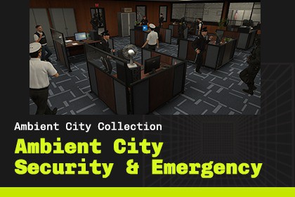 Ambient City Characters - Security & Emergency