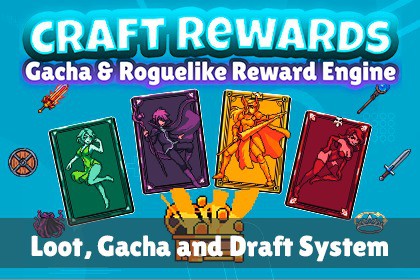 CraftRewards: Gacha & Roguelike Reward Engine