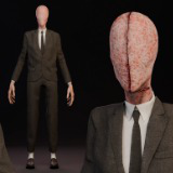 Slender Man in Suit