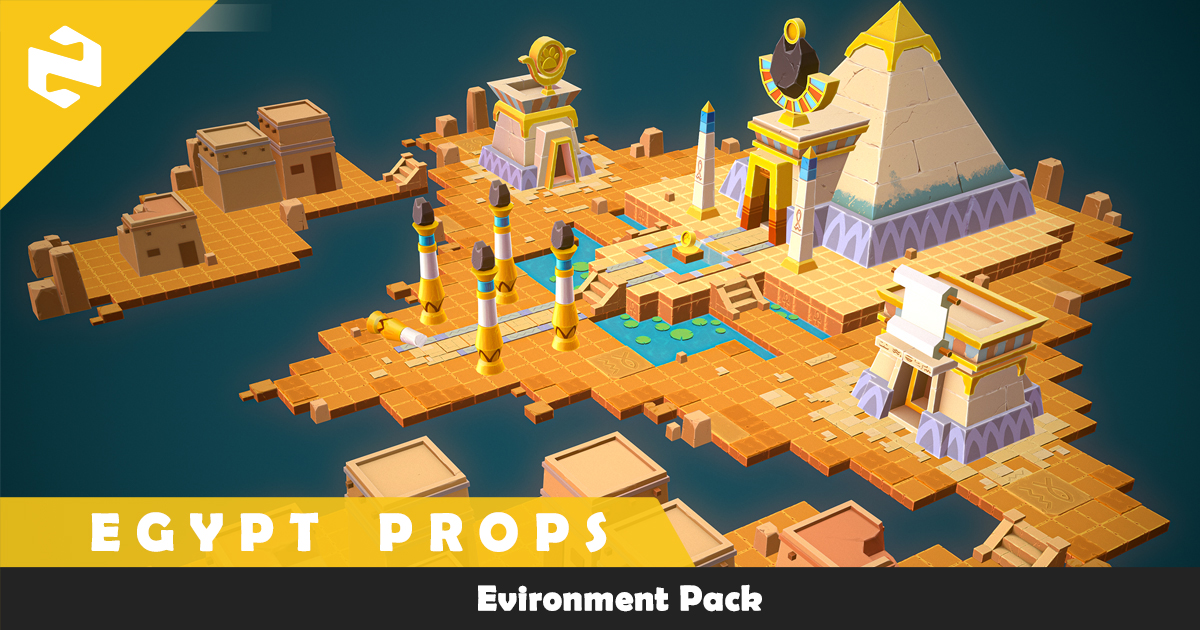 Environment Pack - Egypt Map | 3D Props | Unity Asset Store