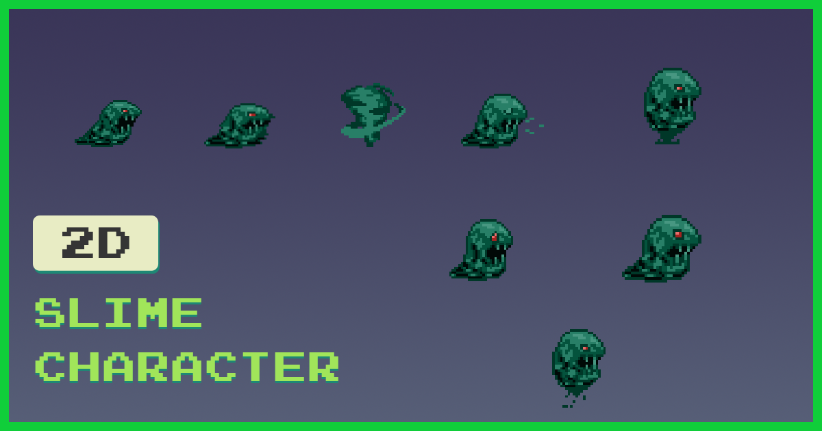 Slime Character | 2D Characters | Unity Asset Store
