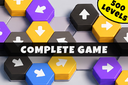Hexa Away Puzzle 3D | Template + Level Editor