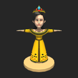 Low Poly Queen
