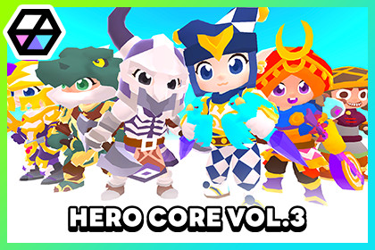 3D Characters - Hero Core Vol.3