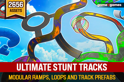 Ultimate Stunt Tracks - Modular Ramps, Loops & Track Prefabs