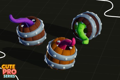 Mimic Barrel Cute Pro Series