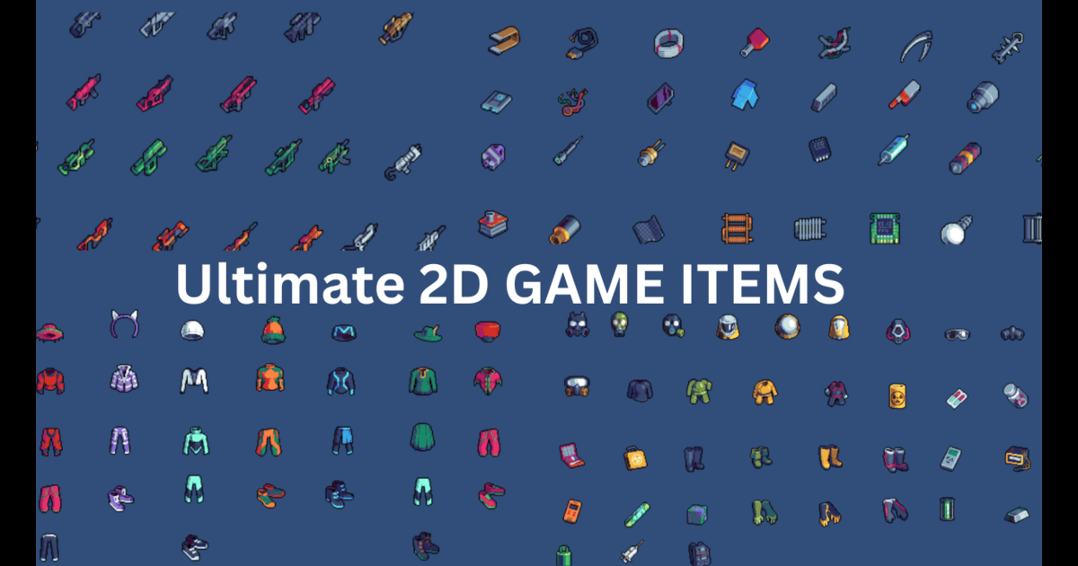 Unity Items Ultimate 2D Game Items | 2D Icons | Unity Asset Store