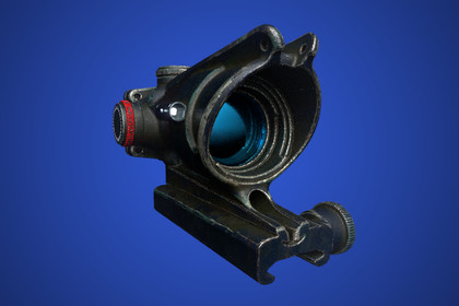 3D Military Compact Tactical 4x Scope Model