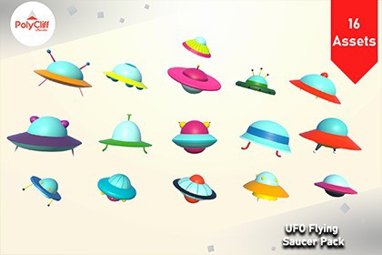 UFO Flying Saucer Pack