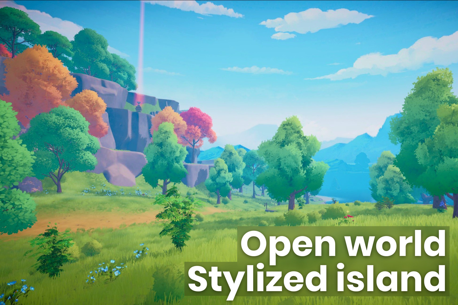 Unity Beyond Island Anemo - Open World Stylized Island Environment | 3D Fantasy | Unity ...