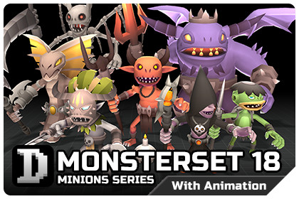 MS - Monsterset 18