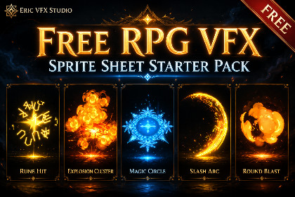 Free RPG VFX Sprite Sheet Starter Pack