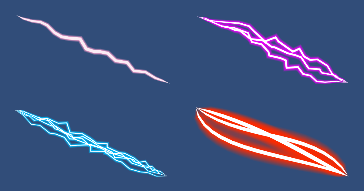 Lightning Bolt 2D | Particles/Effects | Unity Asset Store