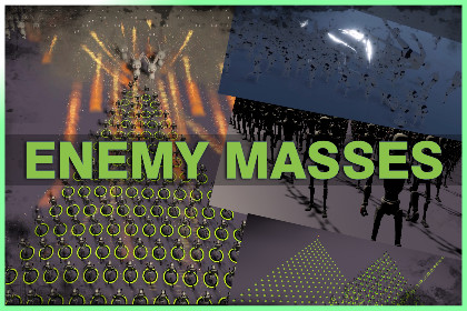 Enemy Masses - RTS Controller Pedestrian & Enemy AI & Formation System